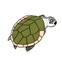 Turtle tattoo design idea