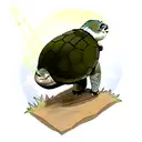 Turtle tattoo design idea