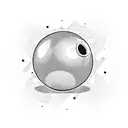 8 Ball tattoo design idea