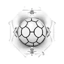 8 Ball tattoo design idea