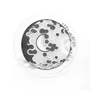 itachi infront of moon tattoo design idea