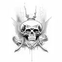 death before dishonor  tattoo design idea