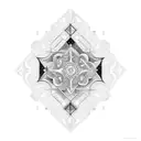  sabr Shukar  tattoo design idea