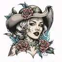 marilyn tattoo design idea