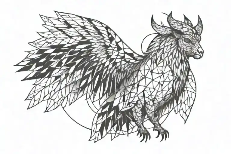 Seraphim mucca tattoo design idea