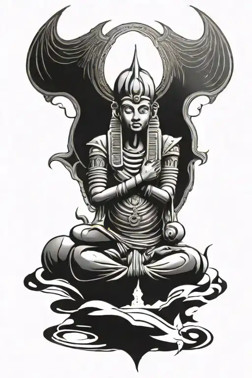 osiris tattoo design idea