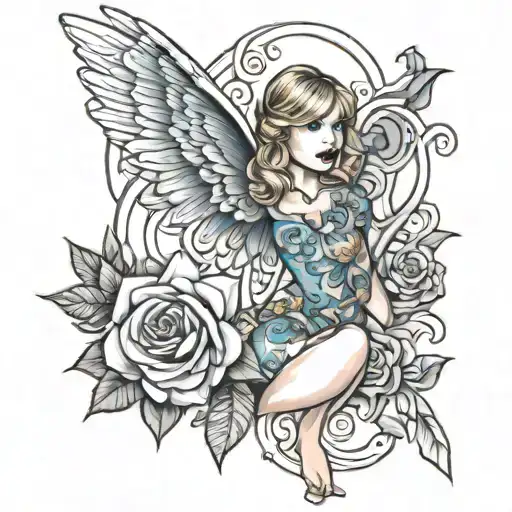 taylor swift   tattoo design idea