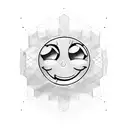 smiley face tattoo design idea