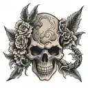 skull hand tattoo design tattoo design idea