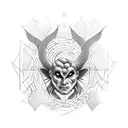 Labyrinth tattoo design idea