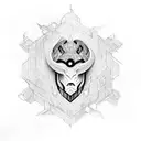 Labyrinth tattoo design idea