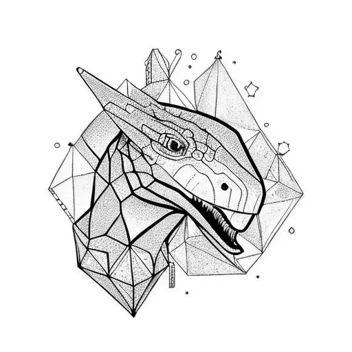 cute dinosaurs tattoo design idea
