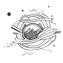 Journey Before Destination tattoo design idea