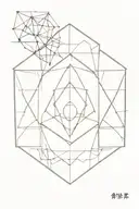 japanese sacred geometry tattoo design idea
