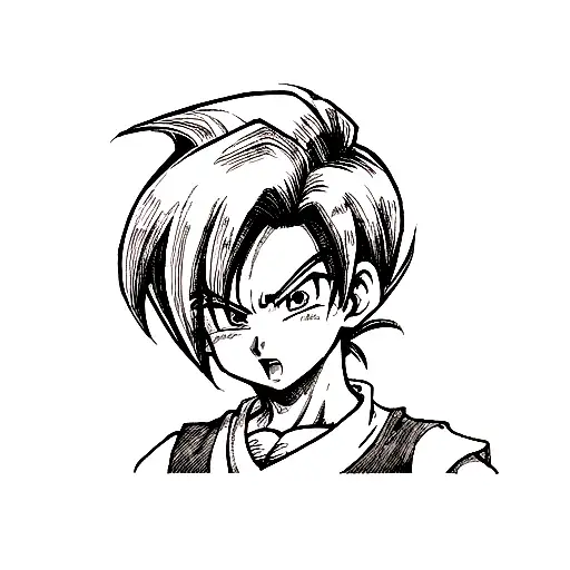 gohan tattoo design idea
