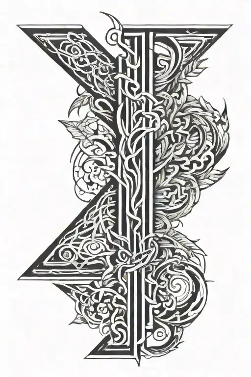 last name on rib going vertical tattoo tattoo design idea