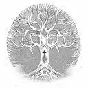 Tree of Life tattoo design idea