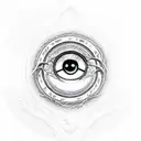 tree of life evil eye spiritual majestic  tattoo design idea