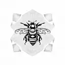 bumble bee fighter jet tattoo design idea