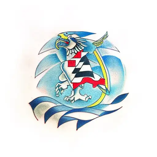 Germany, Greece, Croatia, New Zealand tattoo design idea