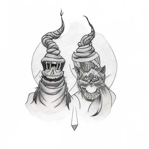 soulmate matching tattoos for couple tattoo design idea
