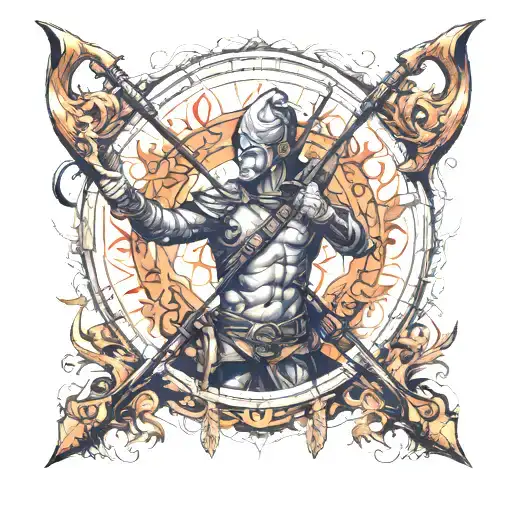 Cabal archer tattoo design idea