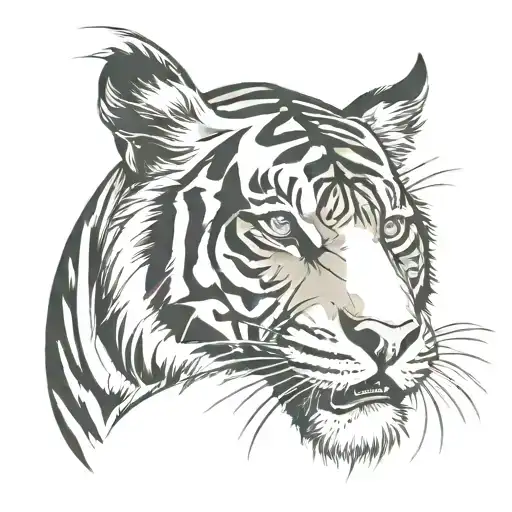 Tiger Stripes tattoo design tattoo design idea