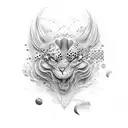 розы на бедро tattoo design idea