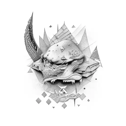 mi patria es mi infancia tattoo design idea