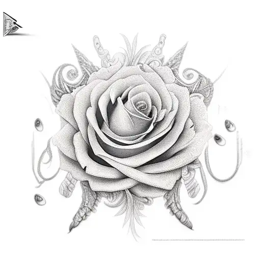 Attractive and beautiful young man  tattoo design idea