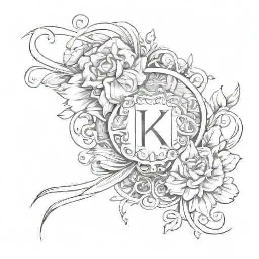 last name tattoo tattoo design idea