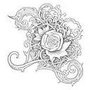 last name tattoo tattoo design idea