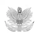 andean condor tattoo design idea