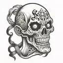 ghost face in jockstrap tattoo design tattoo design idea