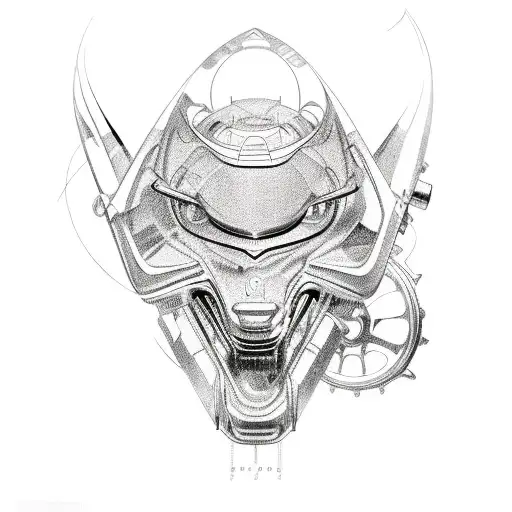 Incorporate a sleek sports car into an intricate mechanical clockwork design tattoo design idea
