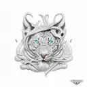 car parts tattoo design idea