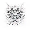 car parts tattoo design idea