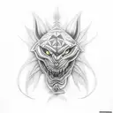 car parts tattoo design idea