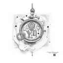 "Learn from yesterday, Live for today, Hope for tomorrow" tattoo design idea