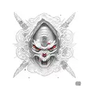 Itachi sharingan  tattoo design idea