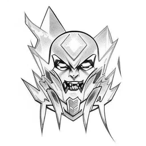 flash Tattoo Trend Anime  tattoo design idea