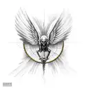 mad archangel  tattoo design idea