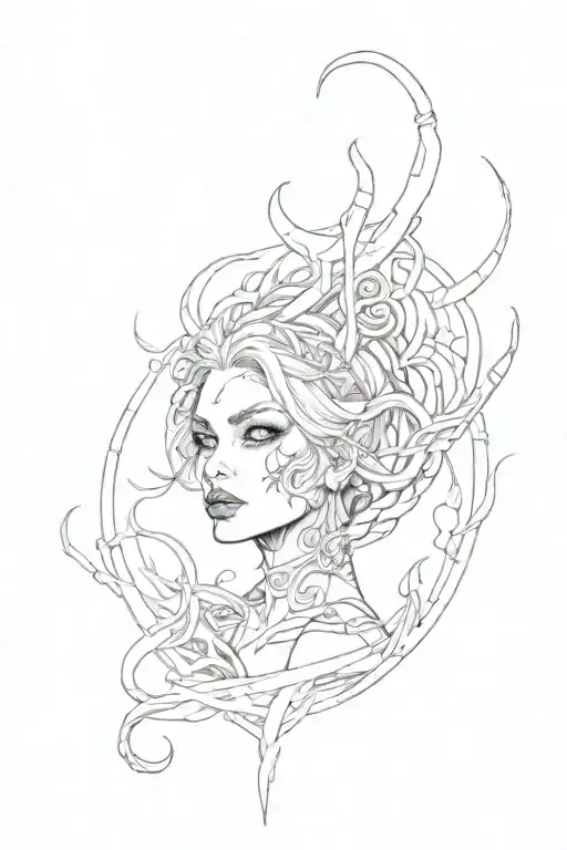 jinx tattoo design idea