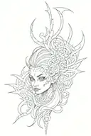 jinx tattoo design idea