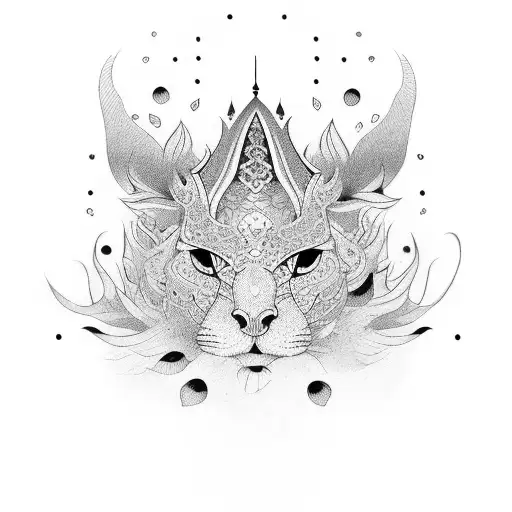 oriental tattoo design idea