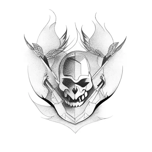 cars tattoo design idea