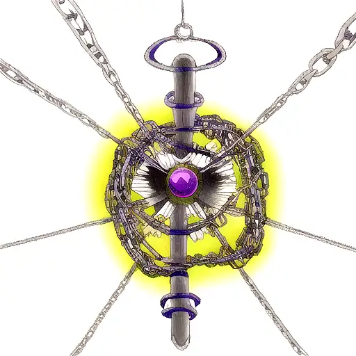 Kurapika Chain Wrap Around tattoo design idea