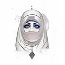 Palestinian inspired tattoo design idea