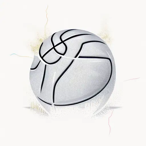 basketball  tattoo design idea