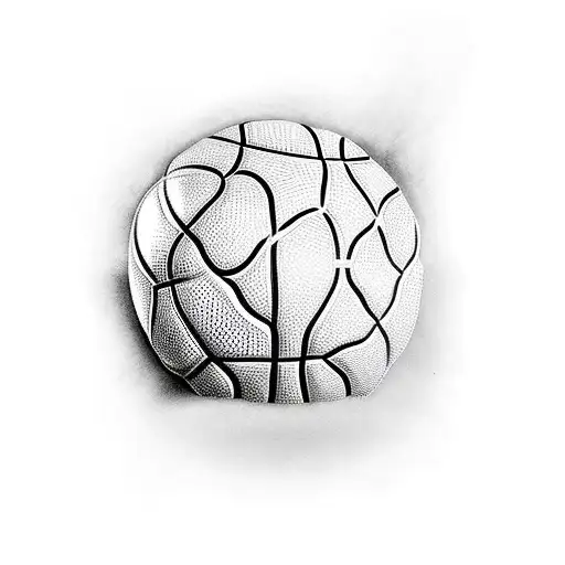 basketball tattoo for the knees that represent hardwork and resilience  tattoo design idea